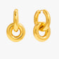 Gold Plated Stainless Steel Earrings – Velmira