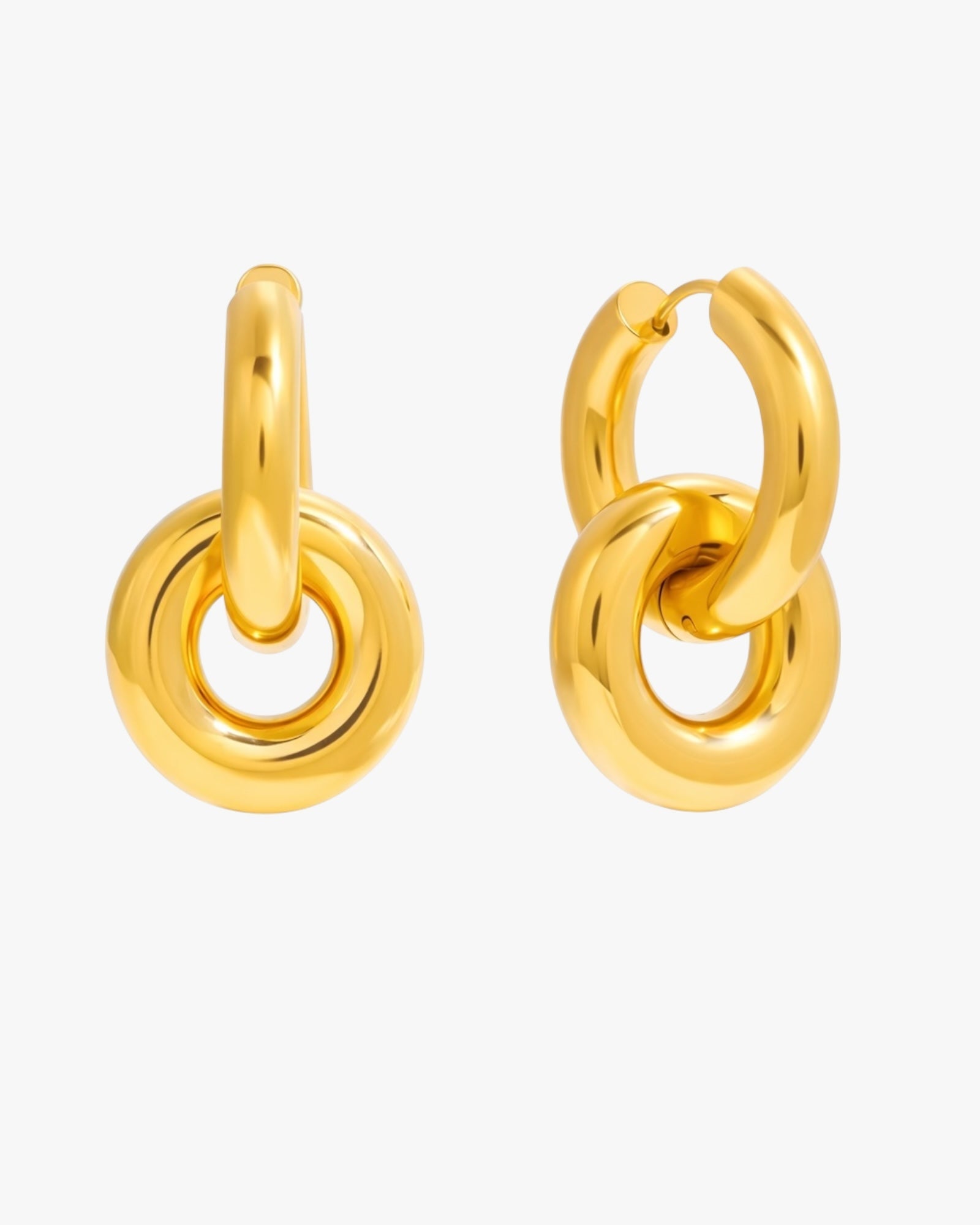 Gold Plated Stainless Steel Earrings – Velmira