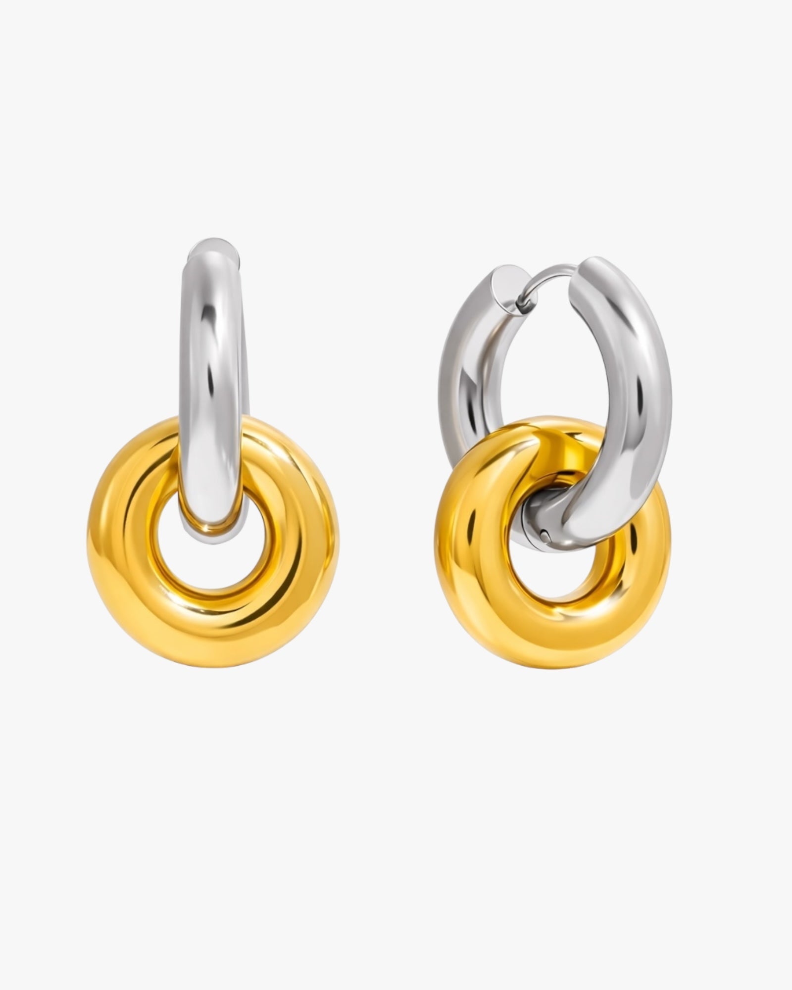 Gold Plated Stainless Steel Earrings – Velmira