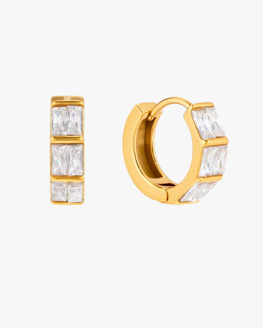 Gold Plated Stainless Steel Earrings – Zarelle