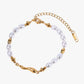 Neriva gold chain bracelet with 18K gold plated stainless steel, minimalist everyday jewelry