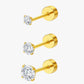 Set of 3 Helsinki Studs