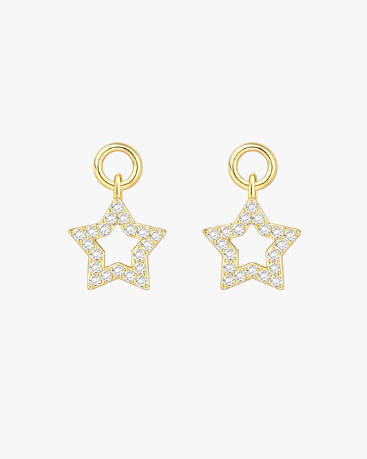 Star Pendants for ear piercing My Earscapes