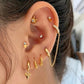 Threadless Pave Studs 4mm