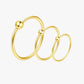 Triple Thin Ball Hoop Set
