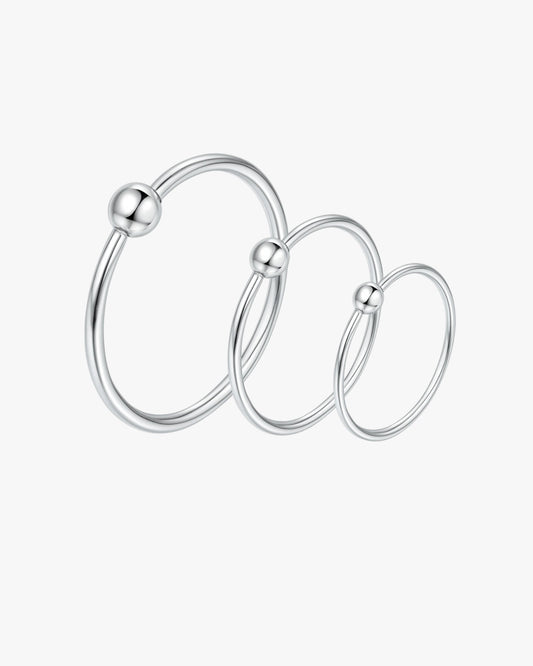 Triple Thin Ball Hoop Set